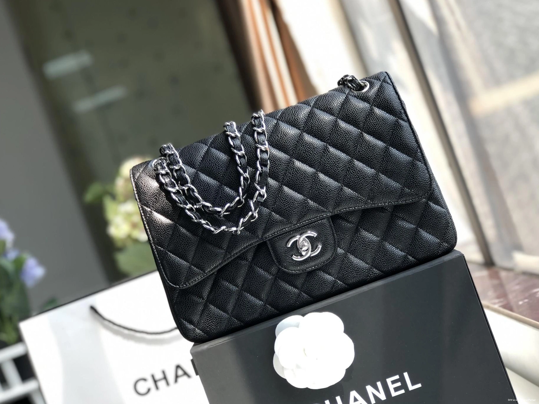 Hyper Peter FLAP 30CM BAG CHANEL 0817